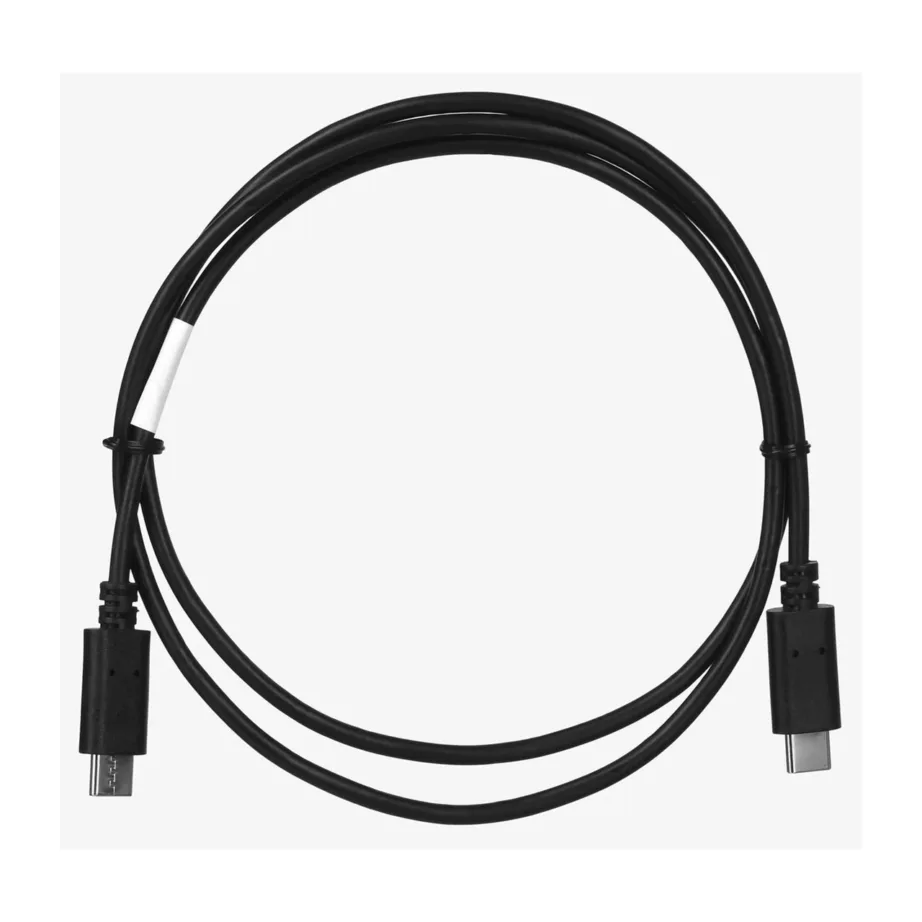 Lanberg CA-CMCM-10CU-0010-BK 1 m USB 2.0 USB-C M/M must, kullatud kontaktidega andmekaabel – 2