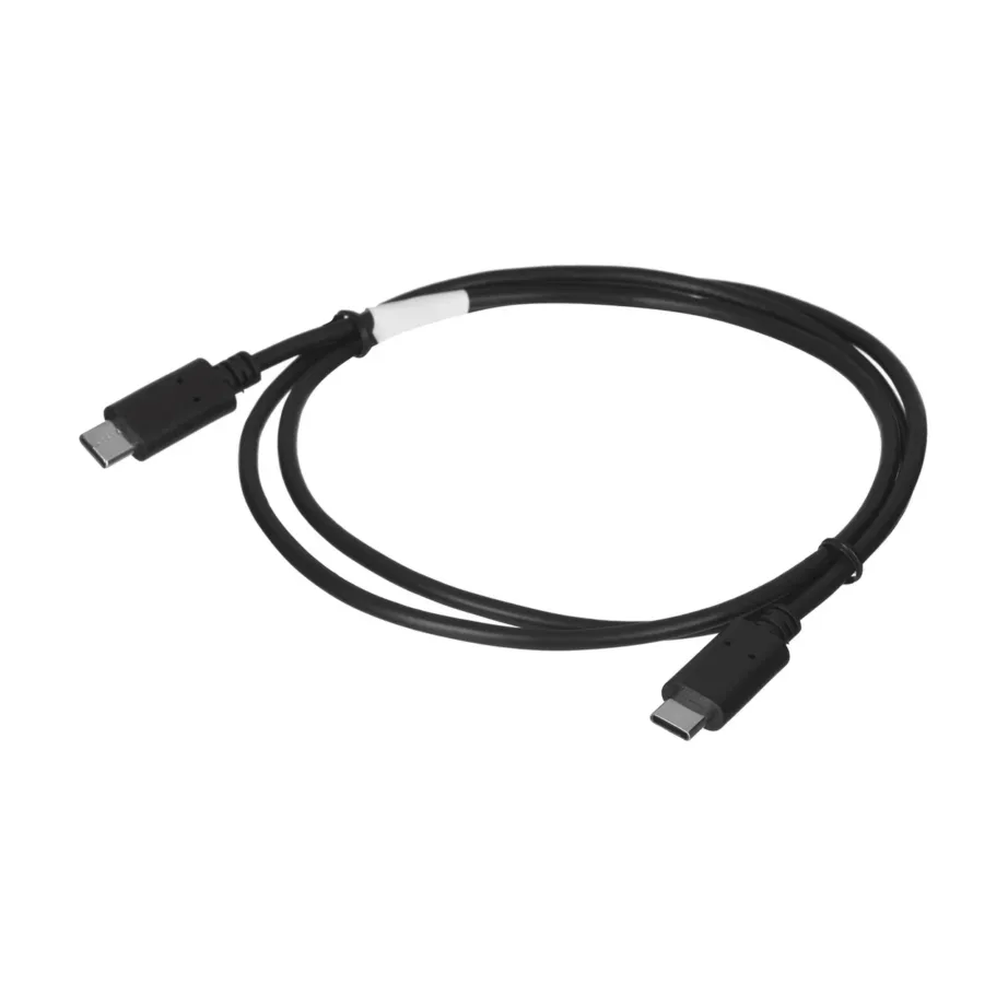 Lanberg CA-CMCM-10CU-0010-BK 1 m USB 2.0 USB-C M/M must, kullatud kontaktidega andmekaabel – 3