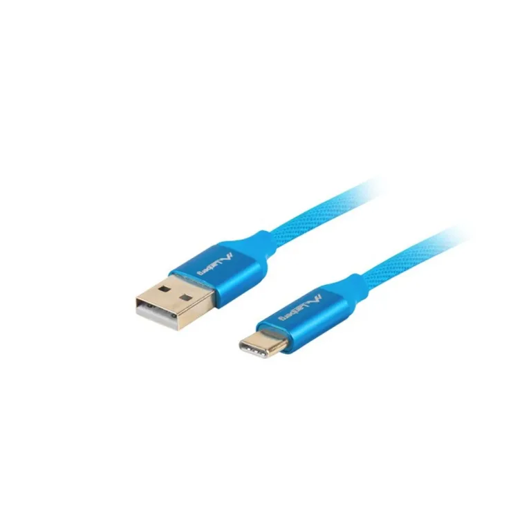Lanberg CA-USBO-22CU-0018-BL 1,8 m sinine USB-A – USB-C 2.0 andmekaabel, 480 Mbit/s