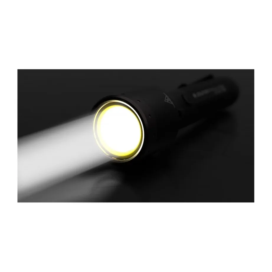 Ledlenser 502987 1000 lm laetav alumiiniumist LED-taskulamp IP68 4800mAh aku, 176 mm, must – 12