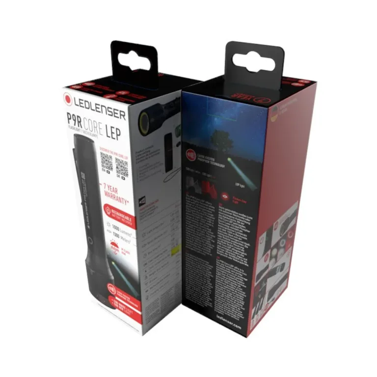 Ledlenser 502987 1000 lm laetav alumiiniumist LED-taskulamp IP68 4800mAh aku, 176 mm, must