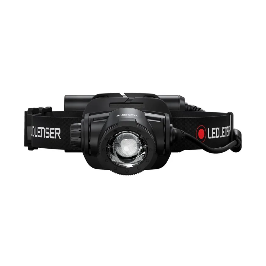 Ledlenser H15R Core 2500 lm laetav IP67 must LED-pealamp pöörleva peaga, 4800 mAh Li-Ion aku, peavõruga (502123) – 3