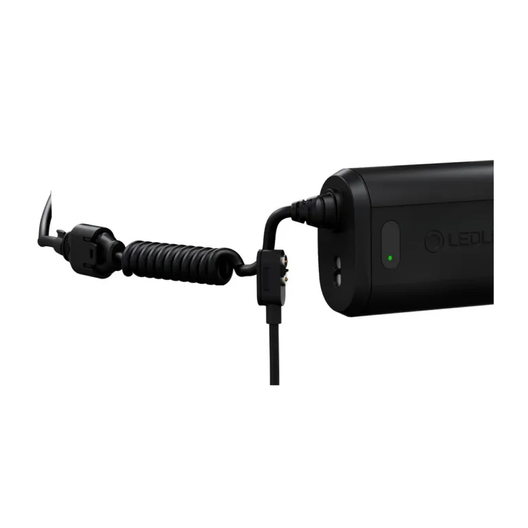 Ledlenser H15R Core 2500 lm laetav IP67 must LED-pealamp pöörleva peaga, 4800 mAh Li-Ion aku, peavõruga (502123)