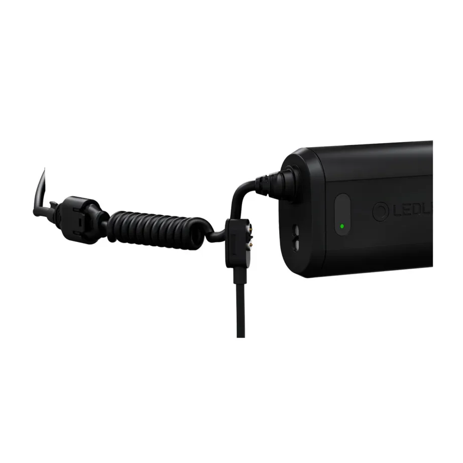 Ledlenser H15R Core 2500 lm laetav IP67 must LED-pealamp pöörleva peaga, 4800 mAh Li-Ion aku, peavõruga (502123) – 4