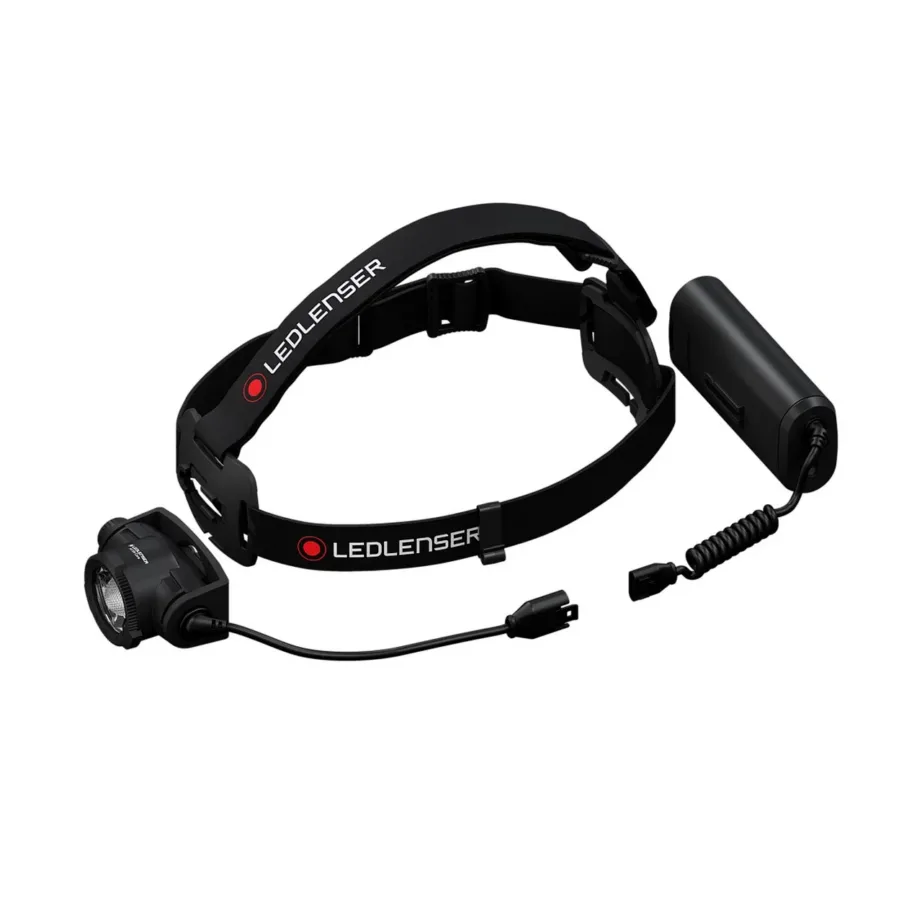Ledlenser H15R Core 2500 lm laetav IP67 must LED-pealamp pöörleva peaga, 4800 mAh Li-Ion aku, peavõruga (502123) – 5
