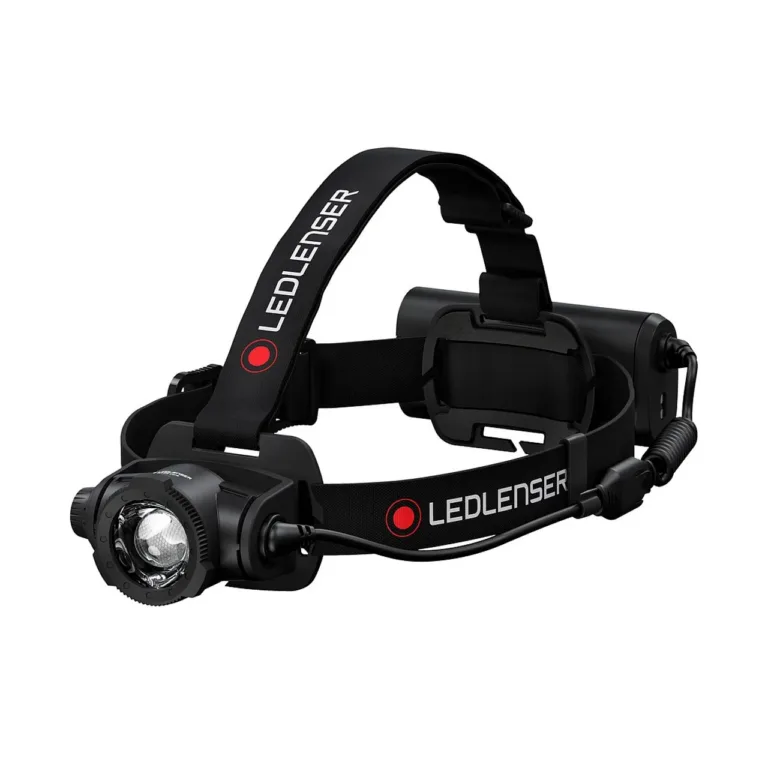 Ledlenser H15R Core 2500 lm laetav IP67 must LED-pealamp pöörleva peaga, 4800 mAh Li-Ion aku, peavõruga (502123)