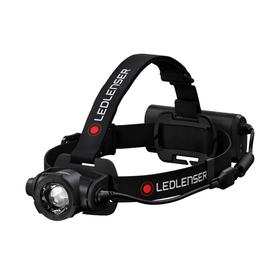 Ledlenser H15R Core 2500 lm laetav IP67 must LED-pealamp pöörleva peaga, 4800 mAh Li-Ion aku, peavõruga (502123) – 6
