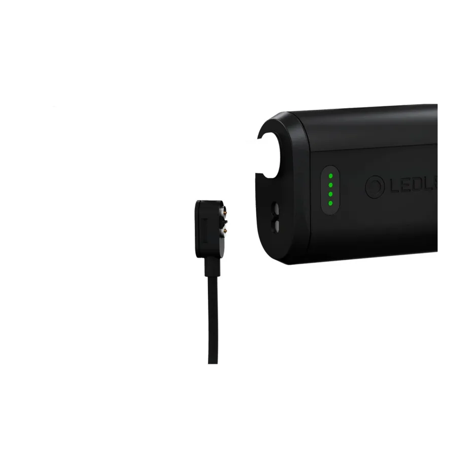 Ledlenser H19R Core 3500 lm must IP68 alumiiniumist LED-pealamp, 4800 mAh laetava akuga – 3