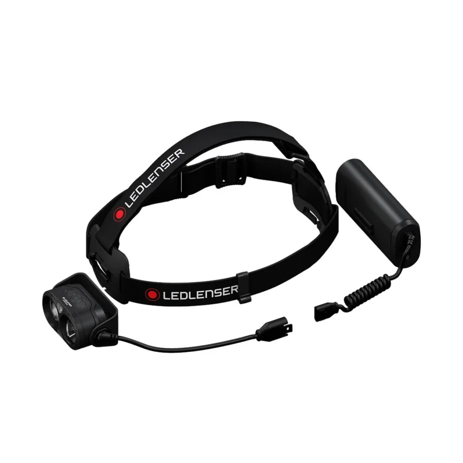 Ledlenser H19R Core 3500 lm must IP68 alumiiniumist LED-pealamp, 4800 mAh laetava akuga – 5