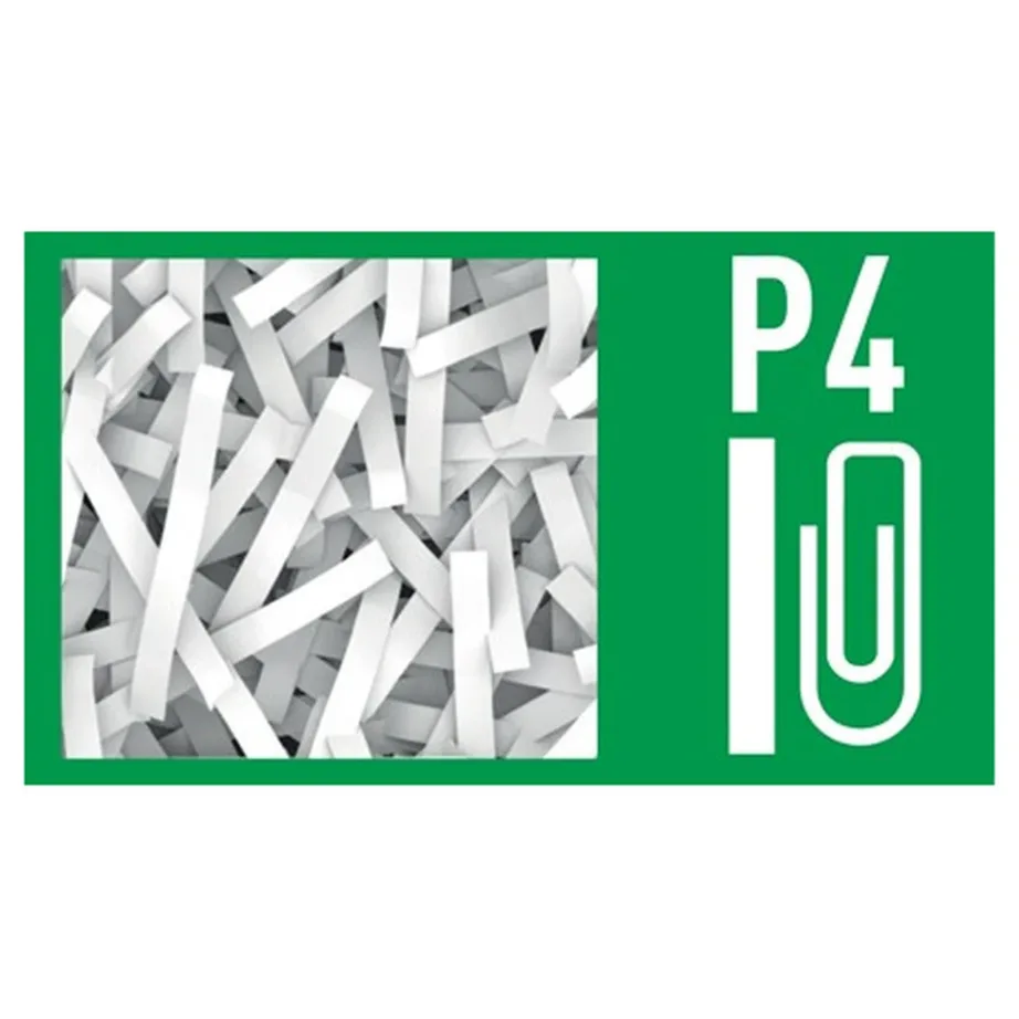 Leitz IQ Protect Premium 8X 8-lehelise P4 ristlõikega paberihunt, 14L mahutiga, hall/valge, mudel 80910000 – 11