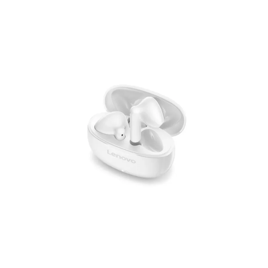 Lenovo E310 GXD1Q65145 valged TWS in-ear Bluetooth 5.3 kõrvaklapid, mikrofoniga, USB-C laadimine, muusika ja kõned, 33,6 g – 6