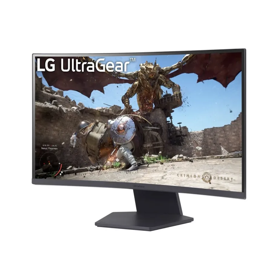 LG 32GS60QC-B 31,5″ kumer 180Hz VA QHD mängurimonitor FreeSync HDR10, must - 2