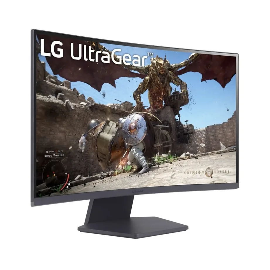 LG 32GS60QC-B 31,5″ kumer 180Hz VA QHD mängurimonitor FreeSync HDR10, must - 4