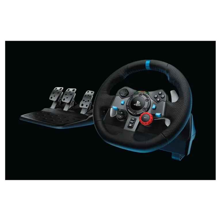 Logitech G29 941-000112 rool + pedaalid PlayStation 4/3 ja PC jaoks, USB, jõutagasiside, must