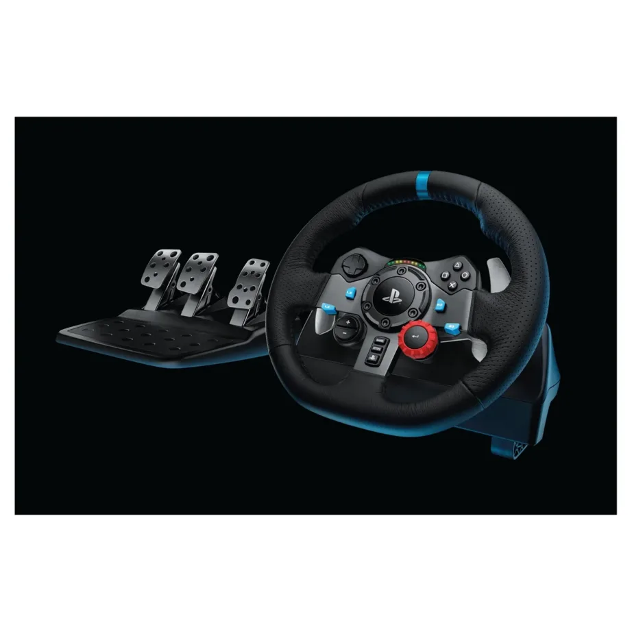 Logitech G29 941-000112 rool + pedaalid PlayStation 4/3 ja PC jaoks, USB, jõutagasiside, must – 7