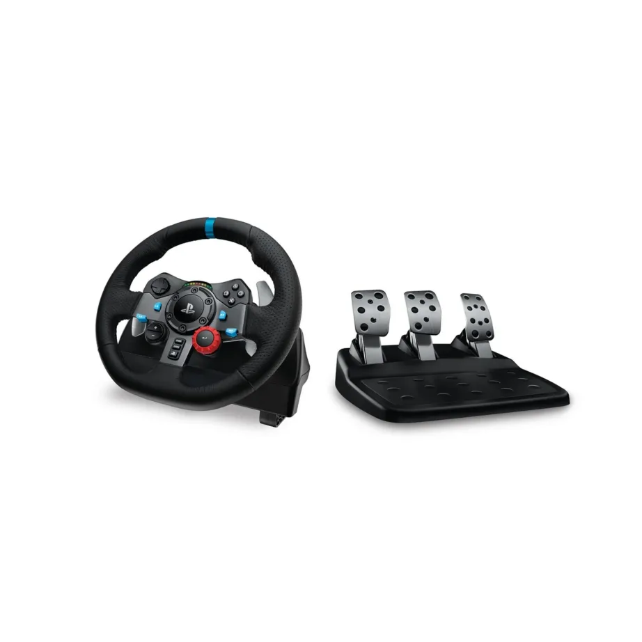 Logitech G29 941-000112 rool + pedaalid PlayStation 4/3 ja PC jaoks, USB, jõutagasiside, must – 9
