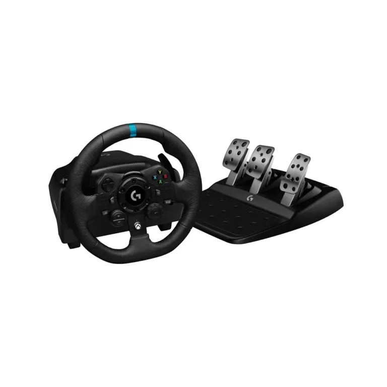 Logitech G923 900° rooliratas ja pedaalid Xbox Series X|S, Xbox One ja PC jaoks, USB ühendus, must