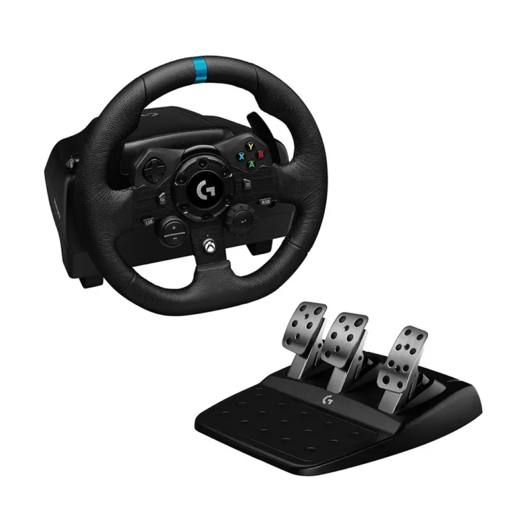 Logitech G923 900° rooliratas ja pedaalid Xbox Series X|S, Xbox One ja PC jaoks, USB ühendus, must