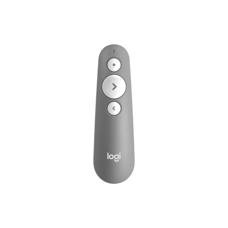 Logitech R500 2,4 GHz/Bluetooth hall laser-esitluspult 20 m ulatusega, USB-vastuvõtjaga, AAA patareiga, mudel 910-006520