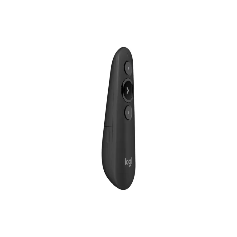 Logitech R500 graphite esitlusklõpsija 2,4 GHz/Bluetooth, punane laser, 20 m ulatus, USB-vastuvõtja, Windows/Mac/Linux tugi