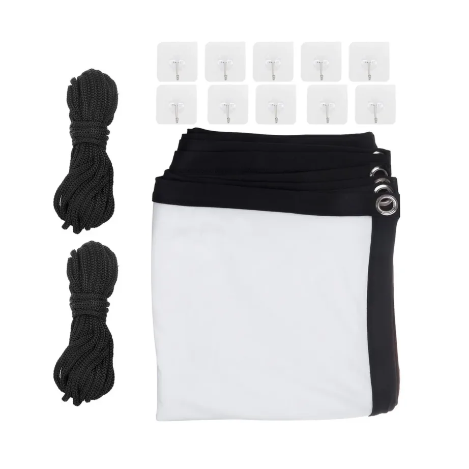 Maclean MC-169 120″ (240×180 cm) polüestrist vaba-/riputatav projektsiooniekraan 4:3 kuvasuhtega – 4