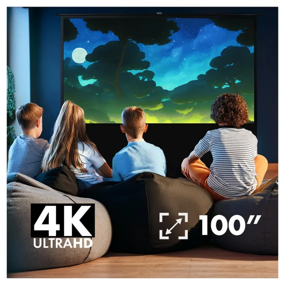 Maclean MC-213 100″ (213×133 cm) vabaal seisev 16:10 projektsiooniekraan – 11