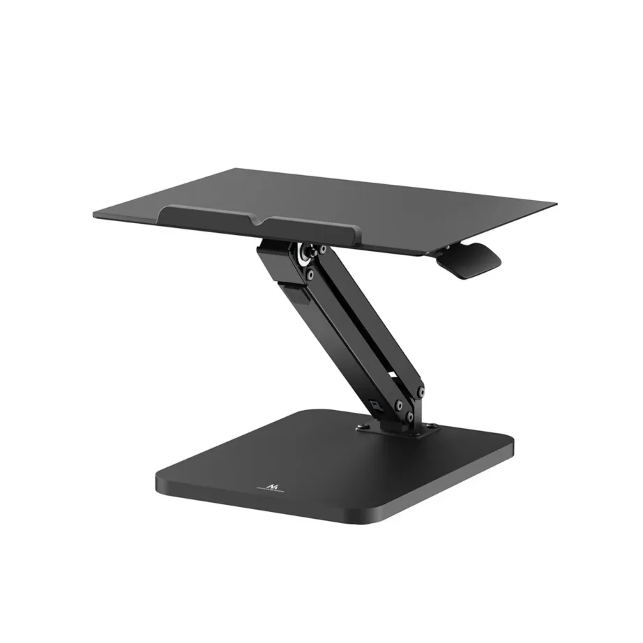 Maclean MC-493 must gaasvedruga lauastatiiv monitorile või sülearvutile, reguleeritava kõrgusega 105–325 mm, tööpind 390 × 297 mm, maksimaalne kandevõime 5 kg – 3