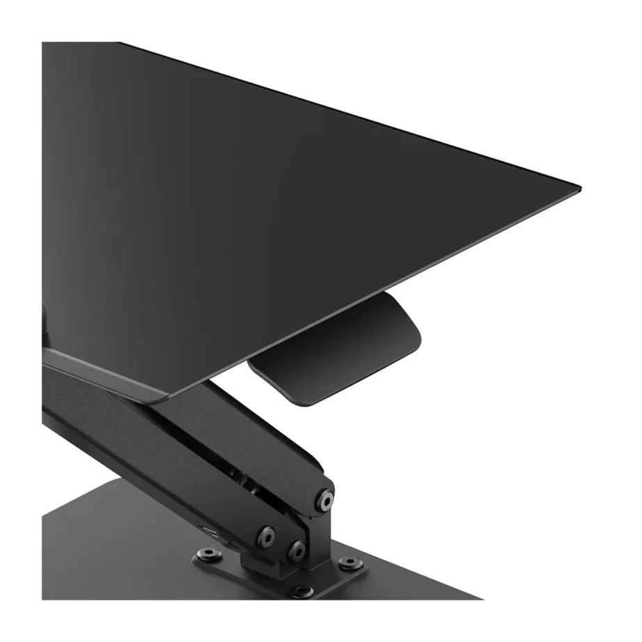 Maclean MC-493 must gaasvedruga lauastatiiv monitorile või sülearvutile, reguleeritava kõrgusega 105–325 mm, tööpind 390 × 297 mm, maksimaalne kandevõime 5 kg – 9