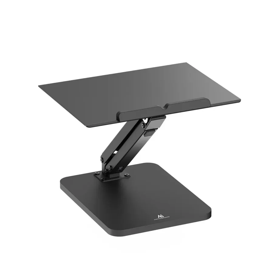 Maclean MC-493 must gaasvedruga lauastatiiv monitorile või sülearvutile, reguleeritava kõrgusega 105–325 mm, tööpind 390 × 297 mm, maksimaalne kandevõime 5 kg – 10