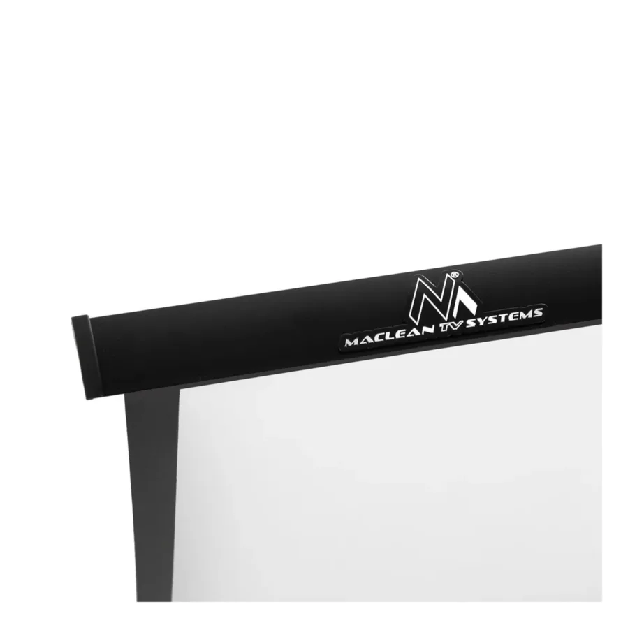 Maclean MC-961 96×77 cm valge 4:3 metallist lakke/seinale paigaldatav projektsiooniekraan – 7
