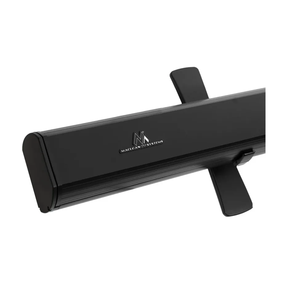 Maclean MC-963 86″ põrandale paigaldatav valge projektsiooniekraan 172×130 cm 4:3, kaasaskantav, 160° vaatenurk, 13 kg – 6