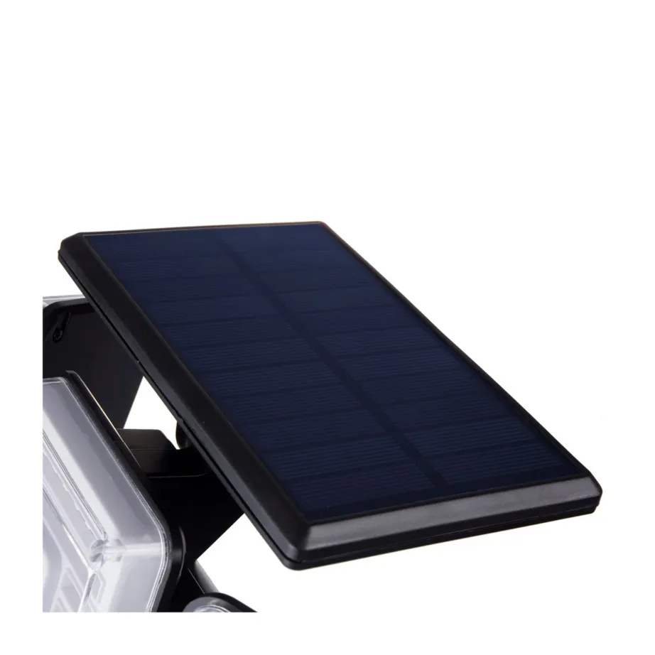 Maclean MCE615 4W must IP65 päikesepaneeliga LED seinavalgusti liikumis- ja hämarussensoriga 320 lm 4000K, liitium-ioonaku, välitingimustesse (aeda, fassaadile, terrassile) – 2