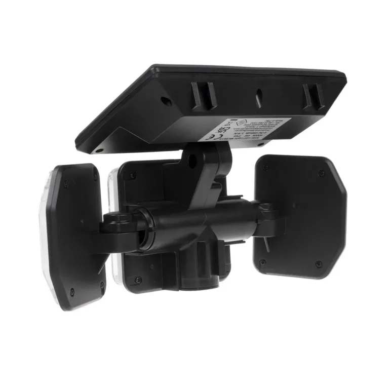 Maclean MCE615 4W must IP65 päikesepaneeliga LED seinavalgusti liikumis- ja hämarussensoriga 320 lm 4000K, liitium-ioonaku, välitingimustesse (aeda, fassaadile, terrassile)