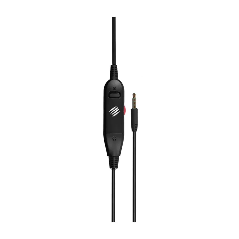 Mad Catz F.R.E.Q. 2 must 280 g juhtmega binauraalne mänguripeakomplekt 3,5 mm ühendusega, neodüümielementide ja mürasummutusega mikrofoniga