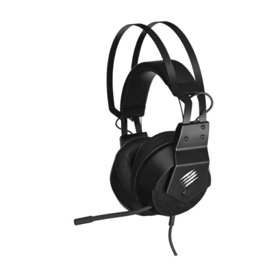 Mad Catz F.R.E.Q. 2 must 280 g juhtmega binauraalne mänguripeakomplekt 3,5 mm ühendusega, neodüümielementide ja mürasummutusega mikrofoniga