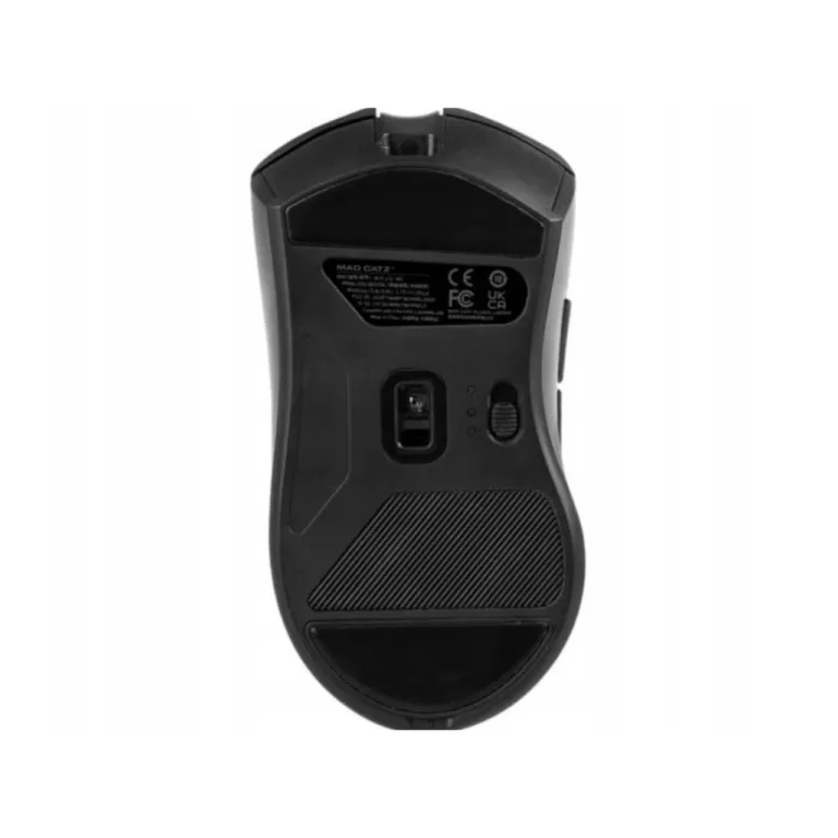Mad Catz M.O.J.O. M2 2,4 GHz 16000 DPI must RGB juhtmevaba mängurihiir, 70 h aku, 127x66x41 mm, 79 g