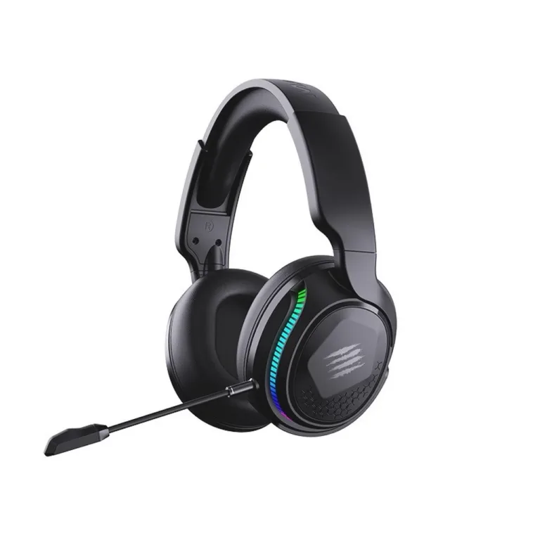 Mad Catz P.I.L.O.T. PRO AP13WHINBL000-0 216x202x90 mm must RGB valgustusega juhtmevaba mänguripeakomplekt, 3,5 mm ja Bluetooth, kahe kõrva jaoks, eemaldatav mikrofon, Windows 7/8/8.1/10 tugi