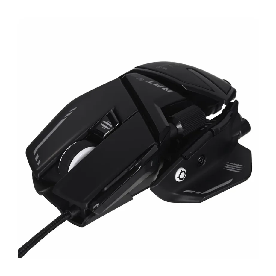 Mad Catz R.A.T. 8+ MR05DCINBL000-0 16000 DPI optiline mängurihiir, 11 nuppu, must, USB, paremakäeline – 13