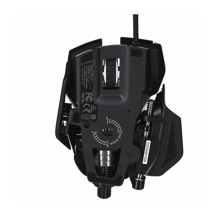 Mad Catz R.A.T. 8+ MR05DCINBL000-0 16000 DPI optiline mängurihiir, 11 nuppu, must, USB, paremakäeline