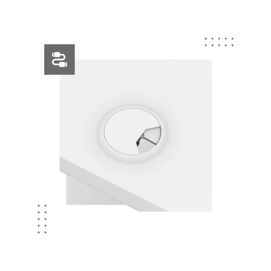 Mark Adler MA-Leader 7.6 White 160×80 cm elektriline kõrgusega reguleeritav valge kirjutuslaud, metallraam, mälufunktsioon, 72–118 cm, kuni 70 kg – kodu- ja kontorikasutuseks – 9