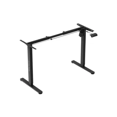 Mark Adler MA-XENO 2.1 must 72–118 cm reguleeritav terasest elektriline lauaraam, mälufunktsiooniga, kuni 80 kg kandevõimega, sirge, laius 90–135 cm, kontori ja kodukontori jaoks