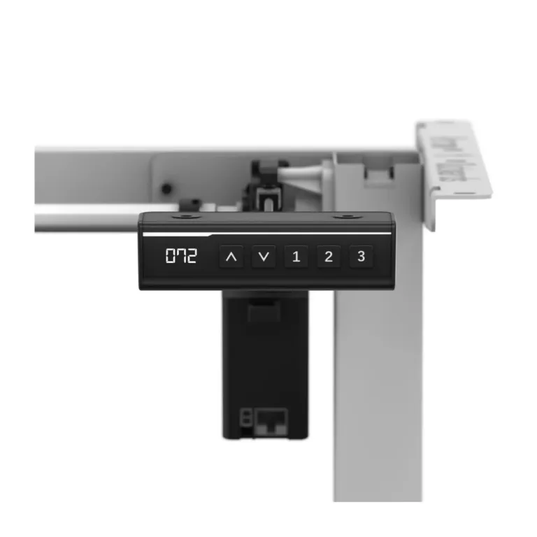 Mark Adler MA-XENO 2.1 White 90–135 cm valge elektriliselt reguleeritav terasest lauaraam, 72–118 cm, kuni 80 kg, kontori- ja mängulauale