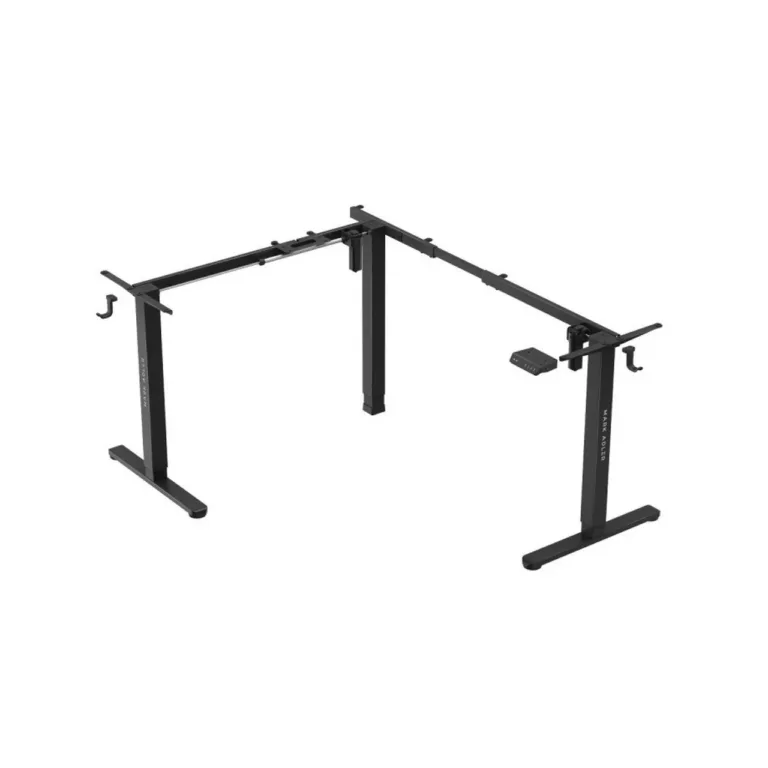 Mark Adler MA-XENO 7.6 must terasest elektriline reguleeritava kõrgusega lauaalus 120x115 cm, mälufunktsiooniga, 80 kg kandevõimega, kontori ja mängulaua jaoks