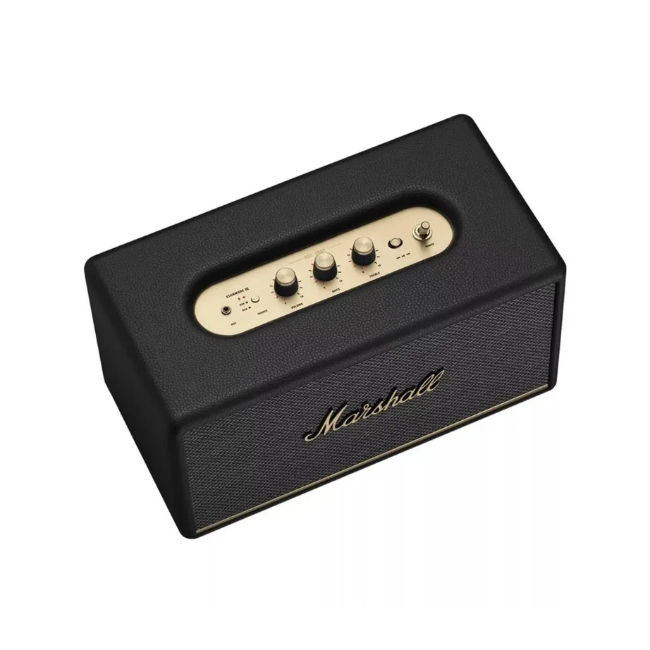 Marshall Stanmore III 80 W must Bluetooth 5.2 kõlar, 350 × 188 × 203 mm, RCA/AUX, juhtmevaba ja juhtmega – 3