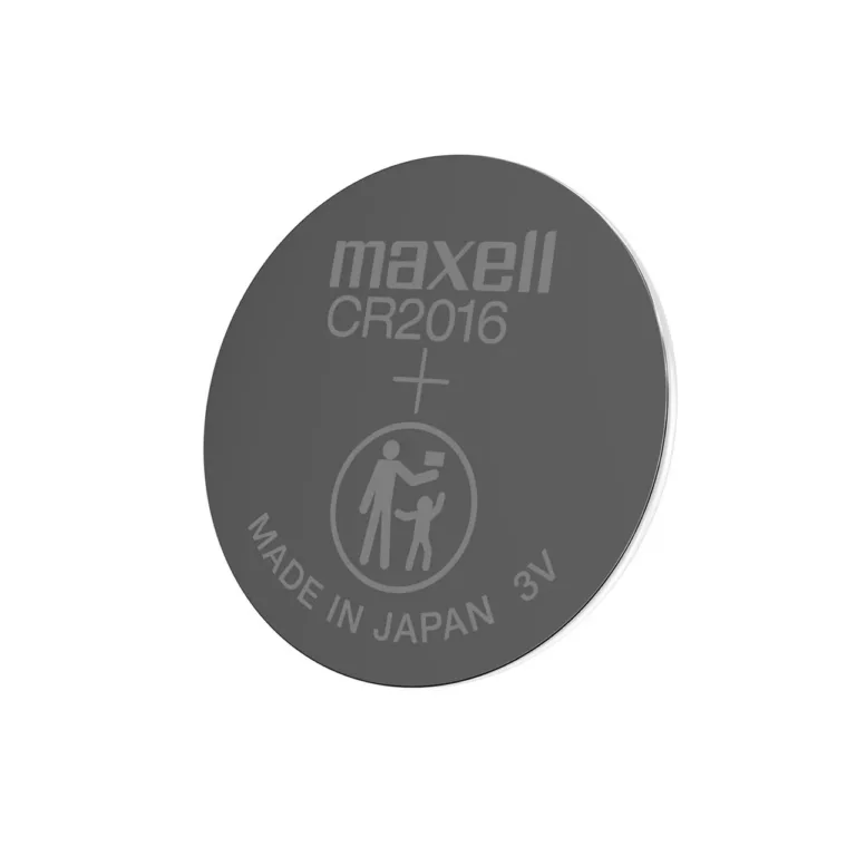 Maxell CR2016 3V liitium-mündipatarei 90 mAh, 2 tk blisterpakendis