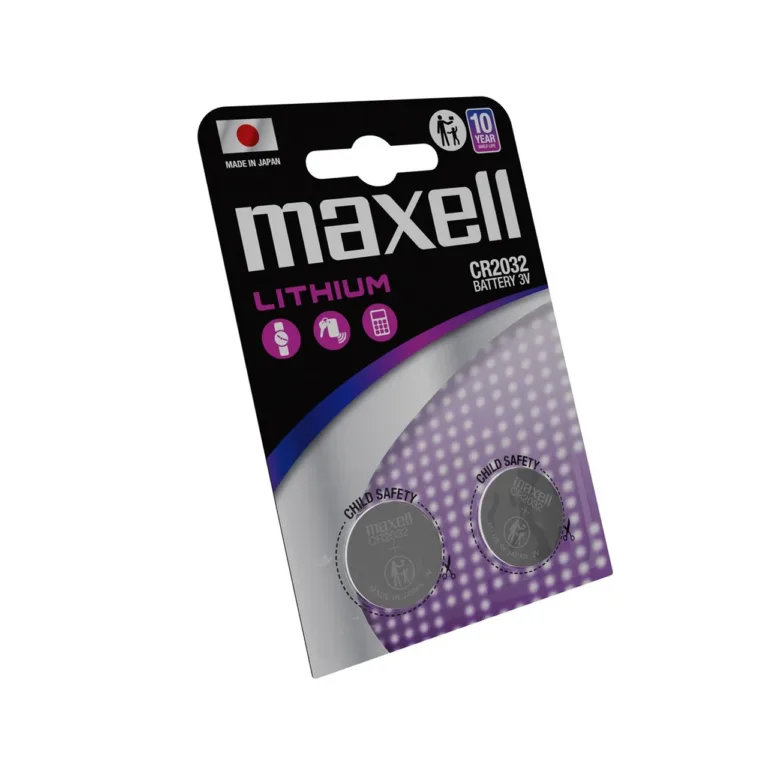 Maxell CR2032 3V liitiumnööppatarei 2 tk blisterpakendis
