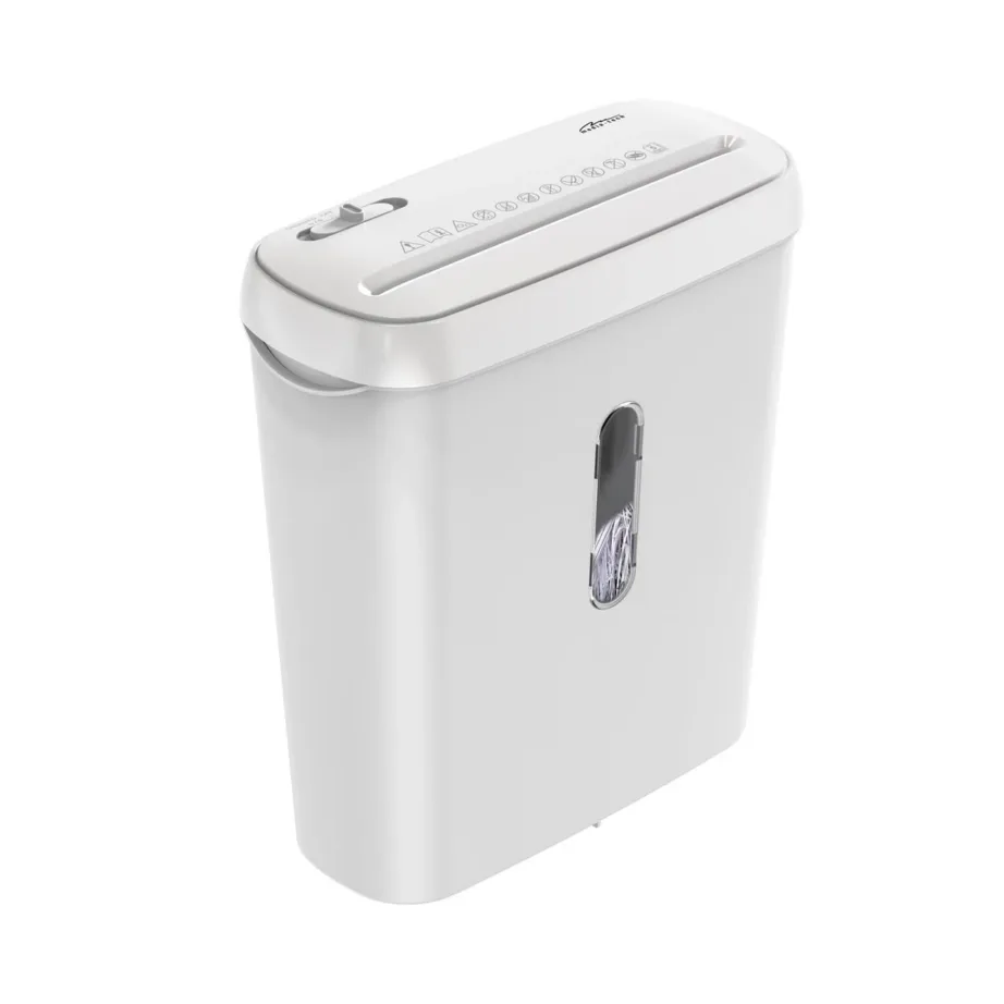 Media-Tech MT223 valge dokumentide ja krediitkaartide hävitaja, 8 L, 70 dB, 284x135x320 mm – 3
