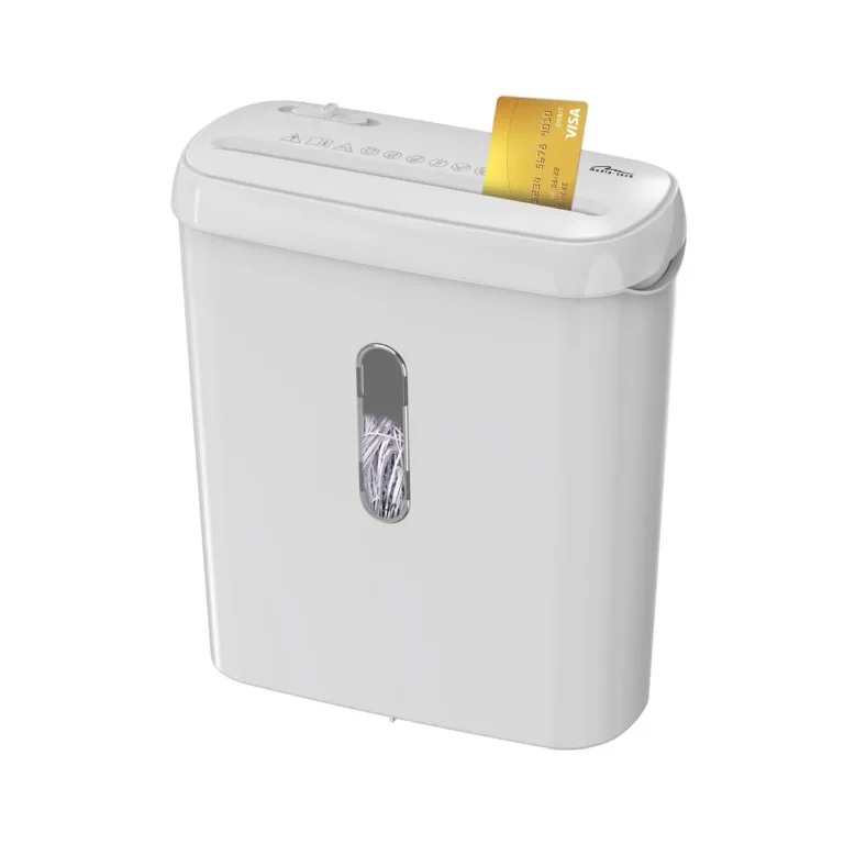 Media-Tech MT223 valge dokumentide ja krediitkaartide hävitaja, 8 L, 70 dB, 284x135x320 mm
