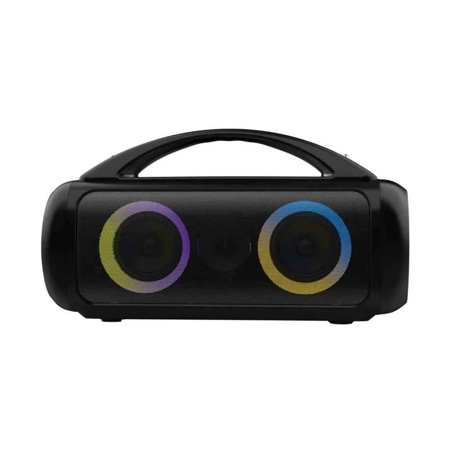 Media-Tech MT3184 60 W Bluetooth 5.3 IPX5 kaasaskantav kõlar, 16 h aku, TWS, mikrofon ja pult, must – 5