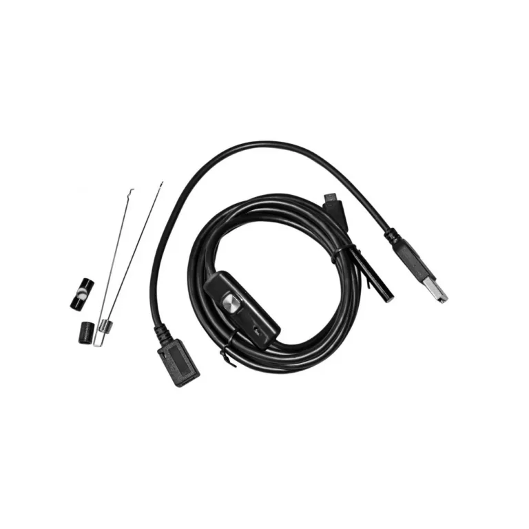 Media-Tech MT4095 5 m USB endoskoopkaamera, IP67 veekindel, 6 LED-iga, 640x480 px, Windows/Android tugi